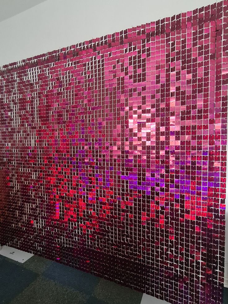 Glitter Sequin Wall Panel – Event Photo Backdrop Decoration Tile