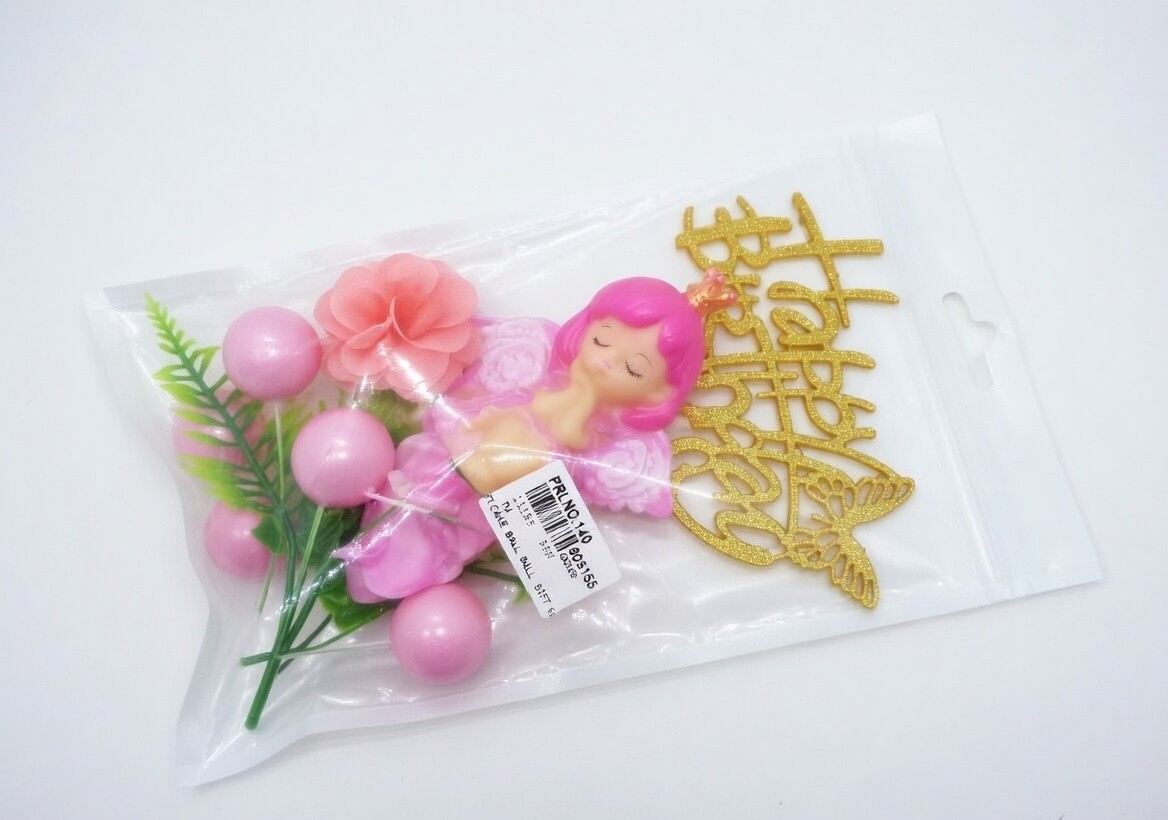 Enchanted Fairy Garden Cake Decoration Set — view 1