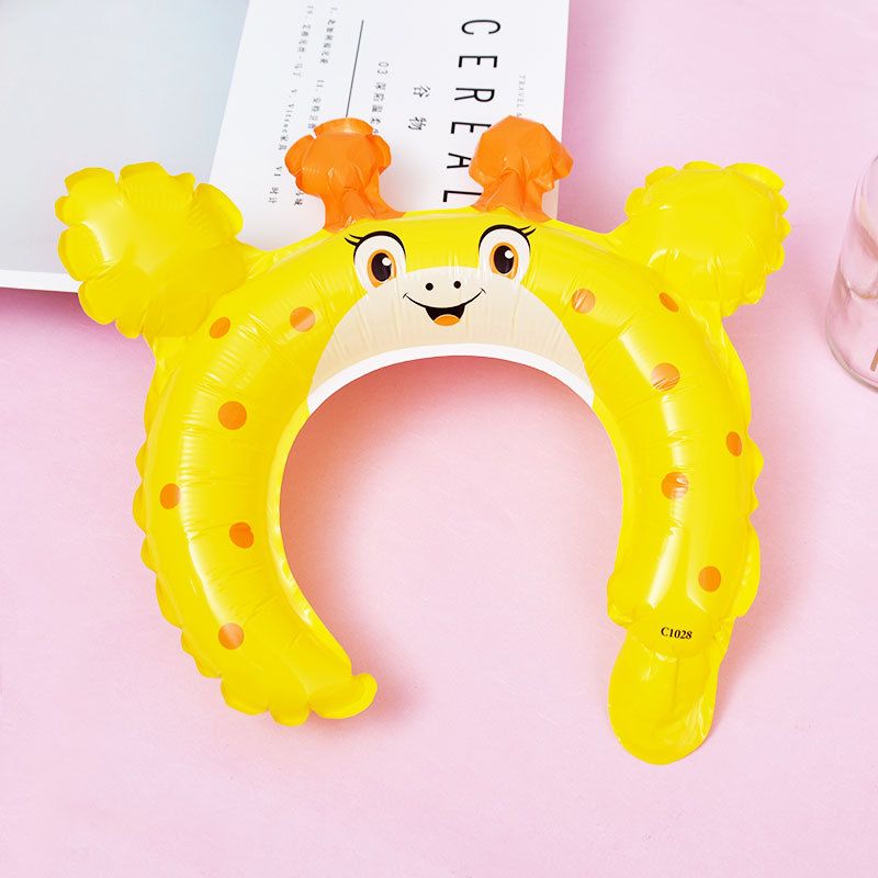 Giraffe Cartoon Headband Balloon For Kids Theme Party and Celebration - Party Wear Prop